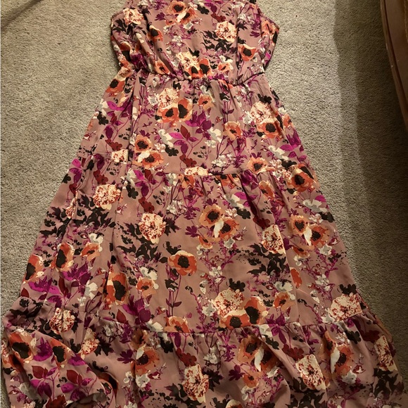 Lulus Dresses & Skirts - Lulu's Multicolor Floral Dress